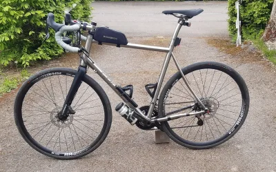 Gravel Titane Grade9 type "G" cadre sur mesure, photo 10