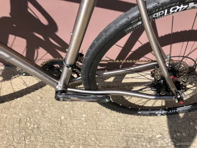 Gravel Titane Grade9 type "G" cadre sur mesure, photo 5