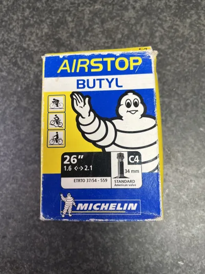 Chambre à air Michelin Airstop C4 26" 1.6 - 2.1