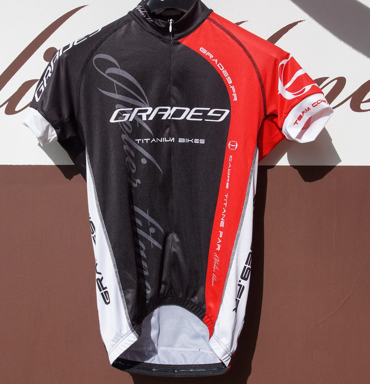 Maillot Cycliste Grade9 (épaule rouge)